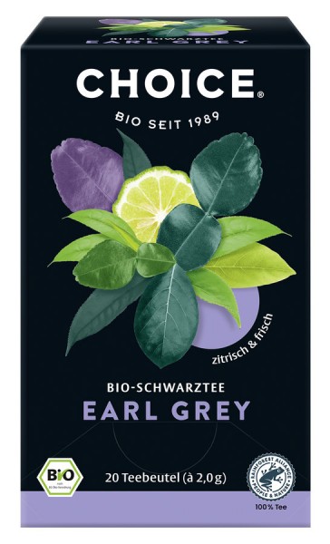 Choice Earl Grey, 2,0 gr, 20 Btl Packung