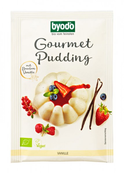 byodo Gourmet Pudding Vanille, 36 gr Beutel