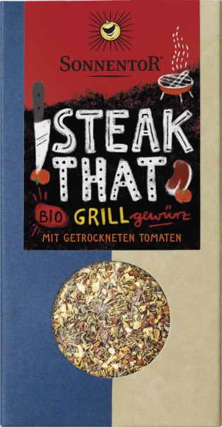 Sonnentor Steak That Grillgewürz, 50 gr Packung