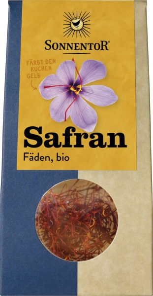 Sonnentor Safranfäden, 0,5 gr Packung