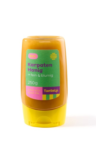 TanteLy Karpaten Honig, 250 g Flasche