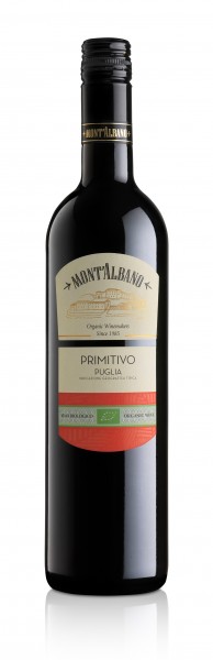 Mont&#039;Albano Primitivo Puglia, 0,75 ltr Flasche