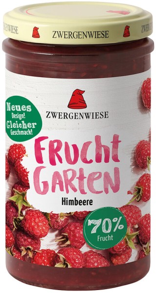 Zwergenwiese FruchtGarten Himbeere, 225 gr Glas -7