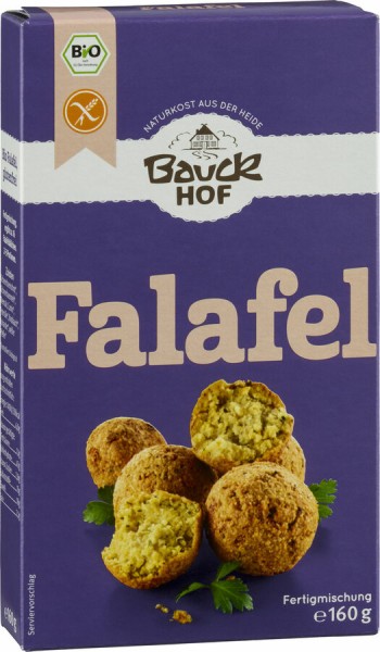Bauckhof Falafel, 160 gr Packung -glutenfrei-