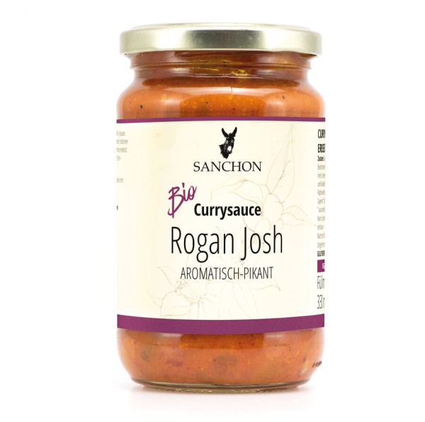 Sanchon Curry Rogan Josh, 330 ml Glas