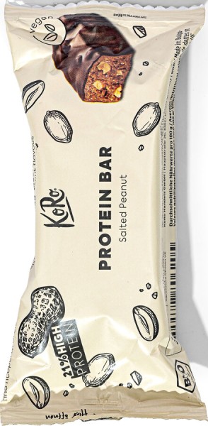 KoRo Handels GmbH Proteinriegel Salted Peanut, 50