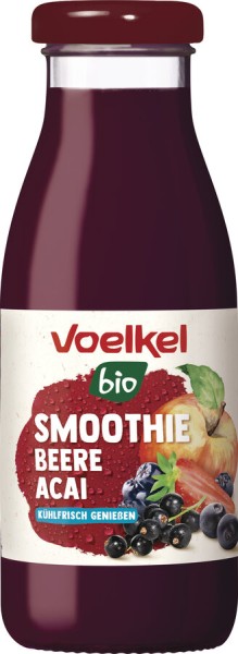 Voelkel Smoothie Beere Acai, 0,25 L Flasche