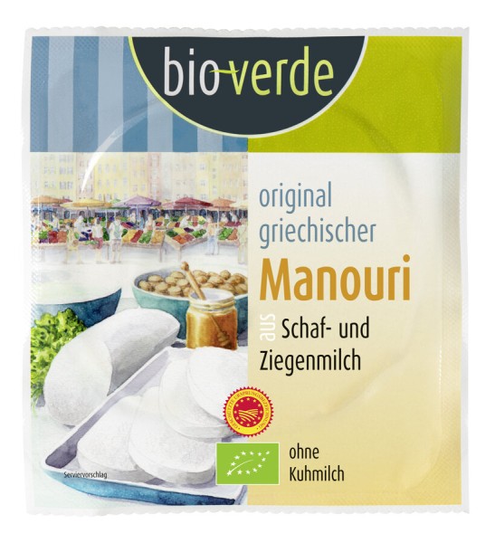 bio-verde Original griech. Manouri, 150 g Packung