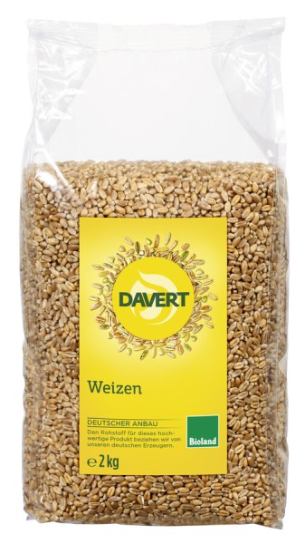 Davert Weizen, 2 kg Beutel