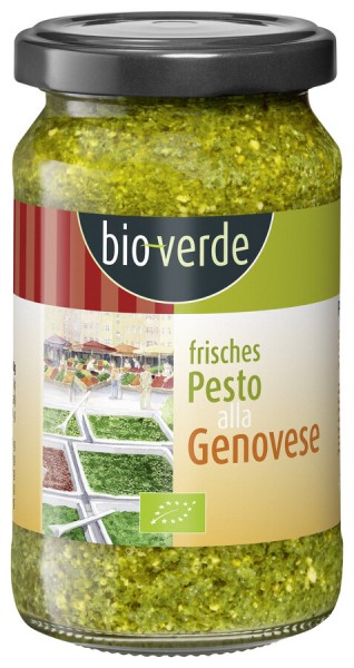 bio-verde Pesto Genovese, 165 gr Glas