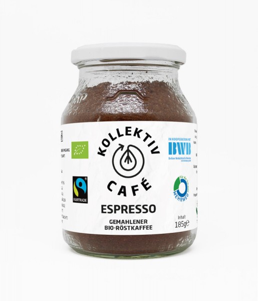 KollektivCafé Espresso, gemahlen 185g