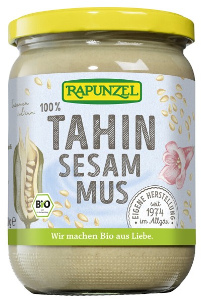 Rapunzel Tahin (Sesammus), 500 gr Glas