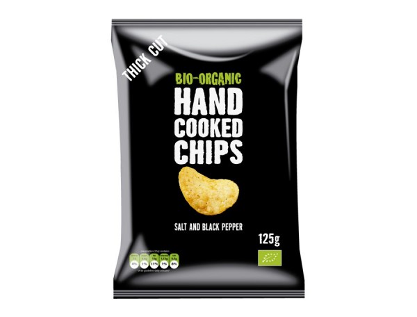 Handcooked Chips Meersalz &amp; Pfeffer 125g