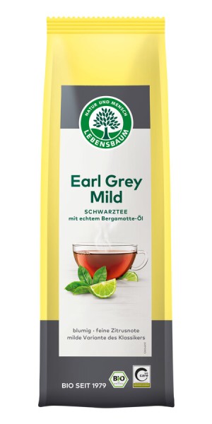Lebensb Earl Grey mild, 100 gr Packung