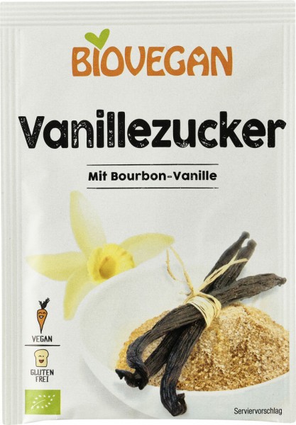 Biovegan Vanillezucker 4x8gr, 32 gr Packung