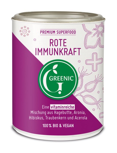 Greenic Rote Immunkraft Trinkpulver, 130 gr Dose