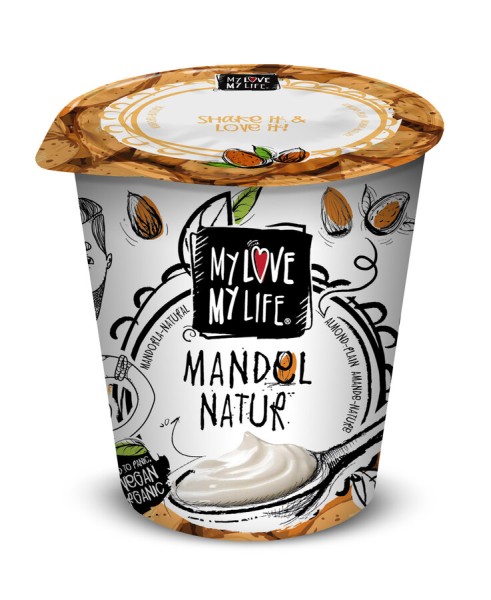 MyLove-MyLife Mandel Natur, 125 gr Becher