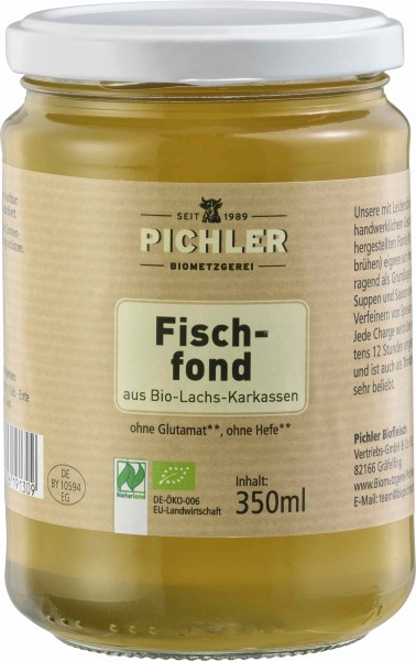 Biometzgerei Pichler Fischfond, 350 ml Glas