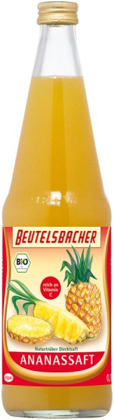 Beutelsbacher Ananassaft naturtrüber Direktsaft, 0
