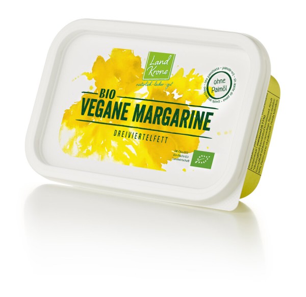 Landkrone Vegane Margarine, 250 gr Becher ohne Pal
