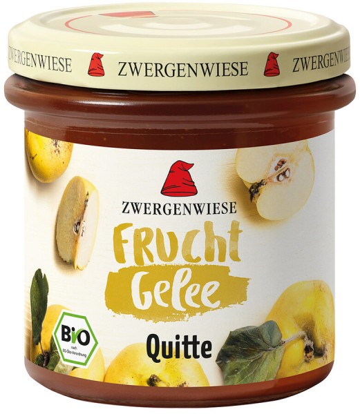 Zwergenwiese FruchtGelee Quitte, 160 g Glas