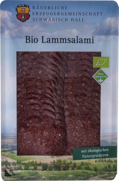 Bäuerliche Erzeugergemeinschaf Lammsalami, 70 g Pa