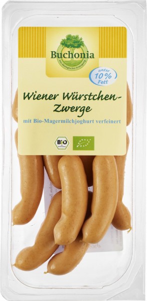 Buchonia Bio Wiener Würstchen-Zwerge, 200 gr