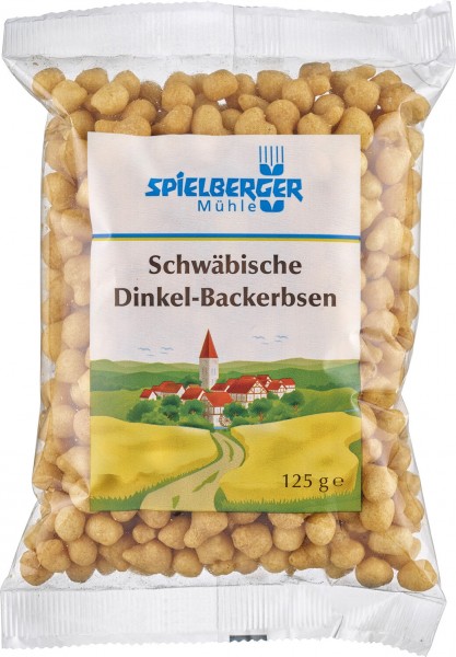 Spielberger Schwäbische Dinkel-Backerbsen, 125 gr