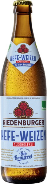 Riedenburger Brauhaus Weizen alkoholfrei 0,5 ltr F