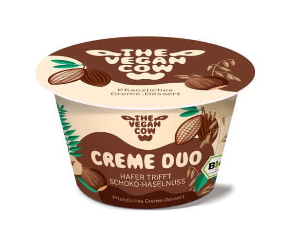 THE VEGAN COW vegan Creme Duo, 125 g Becher