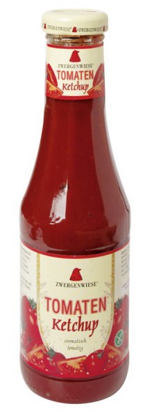 Zwergenwiese Tomaten-Ketchup, 500 ml Flasche