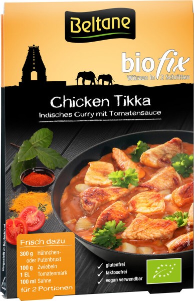 Beltane biofix - Chicken Tikka, 25 gr Beutel