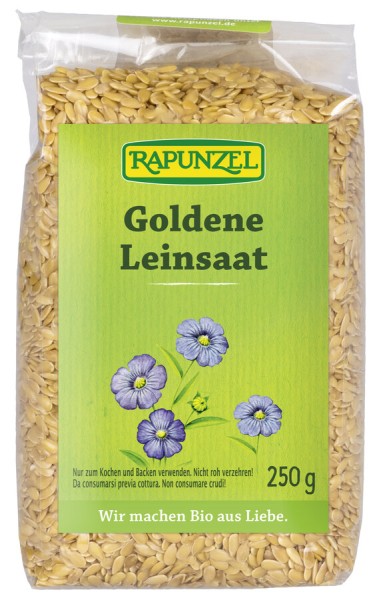 Rapunzel Leinsaat gold, 250 gr Packung