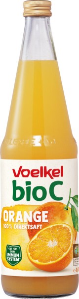 Voelkel BioC Orangensaft, 0,7 ltr Flasche