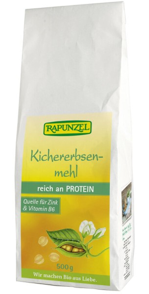 Rapunzel Kichererbsenmehl geröstet, 500 gr Packung