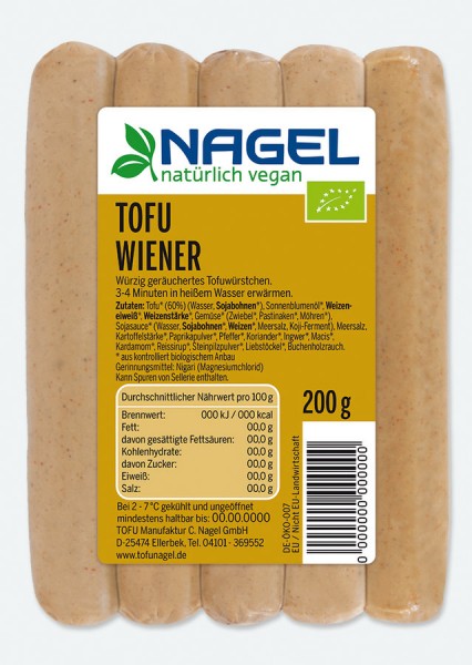 Kleine Tofu Wiener 200g