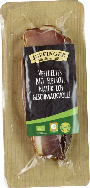 Juffinger Bio Tiroler Hüttenspeck, ca. 130 gr Stück