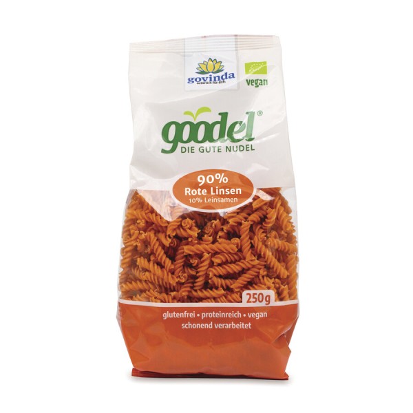 Govinda Goodel Rote Linse-Leinsaat, 250 gr Packung