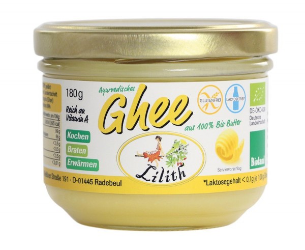 Ghee, reines Butteröl 180g