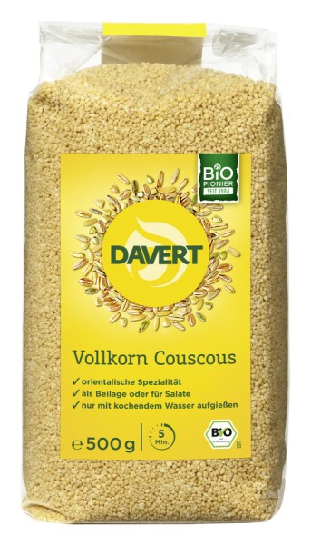 Davert Couscous, 500 gr Packung