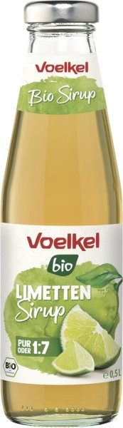 Voelkel Sirup Limette, 0,5 ltr Flasche