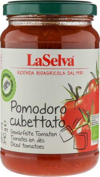 Pomodoro Cubettato - Tomaten, gewürfelt 340g