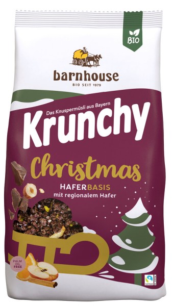 Barnhouse Krunchy Christmas, 375 g Packung