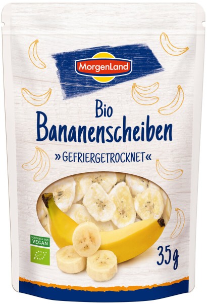 Morgenland Bananenscheiben gefriergetrocknet, 35 g