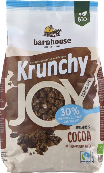 Barnhouse Krunchy Joy Cocoa, 375 gr Packung