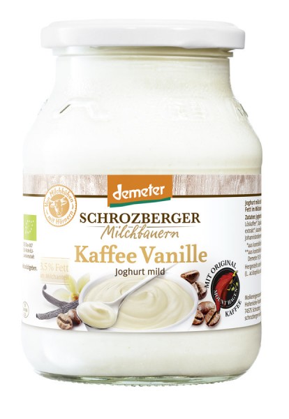 Schrozberger Milchbauern Saisonjoghurt Kaffee-Vani