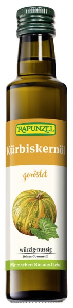 Rapunzel Kürbiskernöl geröstet, 250 ml Flasche
