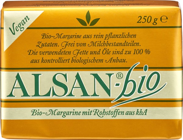 Alsan Margarine, 250 gr Stück