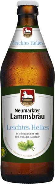 Neumarkter Lammsbräu Leichtes Helles, 0,5 L Flasch
