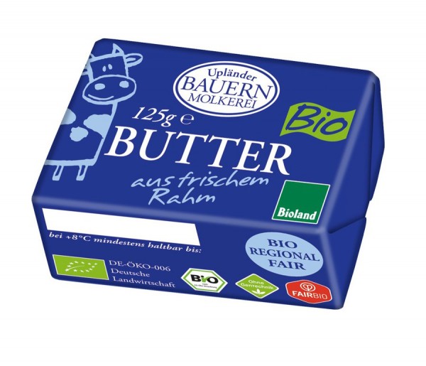 Süßrahm Butter 125g
